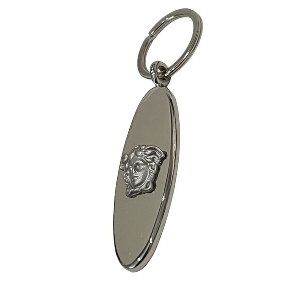 Versace Silver Medusa Keyring #36041 - Picture 3 of 5